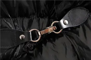 Europos stiliaus Asimetrinė Ilgis dizainas, puspalčiai, paltai moterų metalo mygtuką medvilnės striukės atsitiktinis stilius laisvas viršutiniai drabužiai gx1590