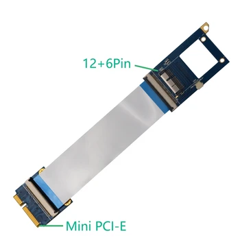 Mini PCI-E BCM94360CD Tinklo Kortelės Adapterį Lankstus Kabelis-prailgintojas Mac OS Hackintosh