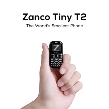 Naujas atvykimo Paketo 20 x ZANCO Maža t2 Mažiausias Pasaulyje Telefonas su 3G GSM/WCDMA Mini Korinio Atrakinta Mobilus Pirkti factory direct