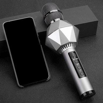 Karaoke Mikrofonas Mobiliojo Telefono Dainavimo Mikrofonas, Wireless, Bluetooth Mikrofonas su o Kišeniniai Mikrofonas