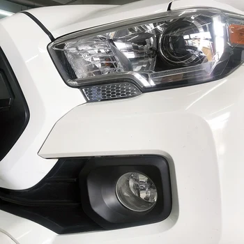 Automobilių ABS Priekinių Žibintų Korio Stiliaus Padengti Apdailos 2vnt Toyota Tacoma 2016-2020