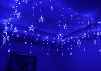LED Girliandos, Kalėdų Apšvietimo Vestuves Apdailos Liustra 3.5 M, 100 Led 16p Pearl Žvaigždžių Spalvotų Nemokamas pristatymas