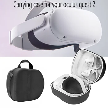 VR Priedai Oculus Quest 2 VR laisvų Rankų įranga Kelionių lagaminas Sunku Saugojimo Krepšys Nešiojamų Patogu Organizatorius Lašas Laivybos