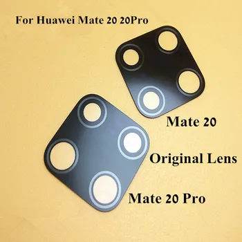 2vnt Originalus Kameros Stiklo Objektyvo Dangtelis Huawei Mate 20 20pro 20X Galinis galinė vaizdo Kamera Už Stiklo Objektyvo lęšiai Su Lipdukai