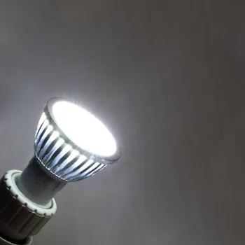 6W 4LED GU10 Dėmesio Didelio Šviesos Intensyvumo, Patalpų Lemputes, LED Downlight Lempos Lemputė Vietoje Šviesos Grynas/Šilta Balta AC 110-240V