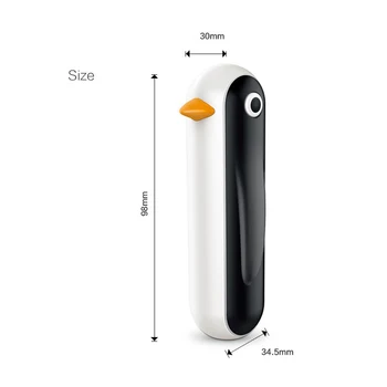 Naujas Penguin Lankstymo Vertikalus Skustukas Multifunkcinis Nerūdijančio Plieno Nešiojamas Sulankstomas Vaisių Lupimo Priemonė, Virtuvė, Mini Lukštenimo