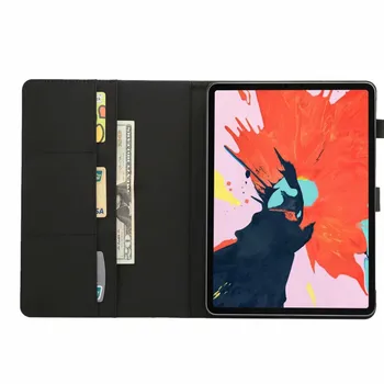 Retro Stiliaus Case for iPad Pro 11 colių Crazy Horse PU Odos Šlepetės Stovi Dangtelis Naujas iPad pro 11