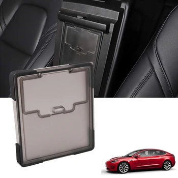 Paslėptas Skaidrus Laikymo Dėžutė Tesla Model 3 2017 - 2019 M. Porankiu Dėžutės Dangtelis Laikymo Dėžutė