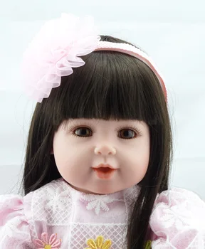 NPK Naujas 50cm Silikono Atgimsta Super Baby Tikroviška Bamblys Kūdikių Bonecas Vaikas Lėlės lol lėlės Brinquedos Atgimę Žaislai Vaikams Dovanos
