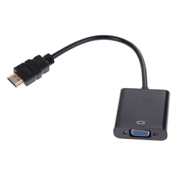 1080P Micro-HDMI/Mini HDMI/HDMI į VGA Adapteris Keitiklis, o Su Vaizdo Kabelis