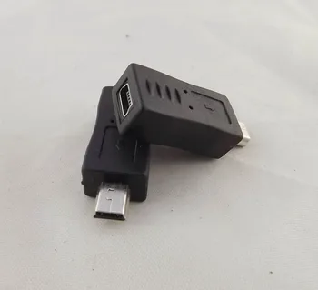 10vnt Mini USB 5 Pin Vyrų ir Moterų Lizdas V/F Pratęsimo Konverteris Adapteris Jungtis