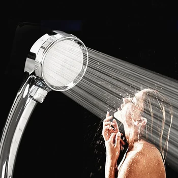 Aukšto Slėgio ShowerHead su ON/Off Pristabdyti Įjungti Rankinį Showerhead Reguliuojamas Vonios kambarys Purškimo Showerhead Pakeitimo