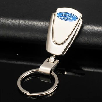 1pcs Automobilių Ženklelis Keychain Auto Logotipas paketų prižiūrėtojų raktinę ar Fords Focus 2 3 Kuga 1 2 Fiesta Mondeo GRAND B-max Fusion KA Jautis GALAXY MK 4, 5