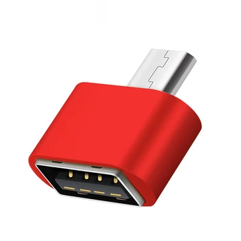 Micro USB Male Į USB 2.0 Moterų OTG Adapteris Keitiklis, Skirta 