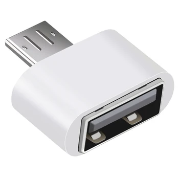 Micro USB Male Į USB 2.0 Moterų OTG Adapteris Keitiklis, Skirta 