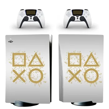 Simbolis PS5 Standartinio Disko Leidimas Odos Lipdukas, Decal Padengti 5 PlayStation Konsolės & Valdytojas PS5 Odos, Vinilo Įklijos