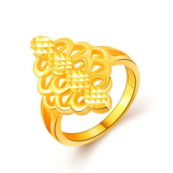2017 Klasikinis Geltonos Aukso Spalvos Kinijos Mazgas Formos Žiedo Kinų Stiliaus Papuošalai Užsakymą Priedai Anillo Bague Bauda Piršto Anel