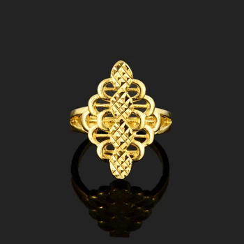 2017 Klasikinis Geltonos Aukso Spalvos Kinijos Mazgas Formos Žiedo Kinų Stiliaus Papuošalai Užsakymą Priedai Anillo Bague Bauda Piršto Anel