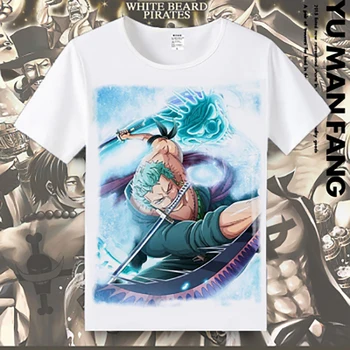 Vienas Gabalas marškinėliai Mados Japonų Anime Drabužių Atgal Spalva Luffy Medvilnės marškinėliai Vyras Ir Moteris TX006