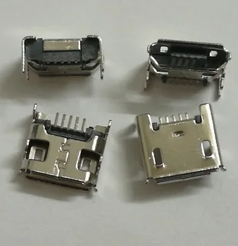 200pcs Micro įkrovimo lizdas Įkrovimo Lizdas, USB Jungtis, 