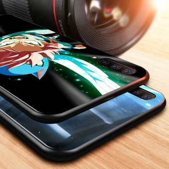 Faris Uodega Samsung Galaxy A90 A80 A70 A50 A60 A40 A30 A20 A10 M60S M40 M30 M31 M20 M21 M10 Juoda Telefono dėklas