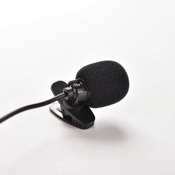 Universalus Nešiojamų 3.5 mm Mini Ausines Mikrofono Atvartas Lavalier Įrašą Mikrofonas Paskaita Mokymo Konferencijos Vadovas Studio Mic