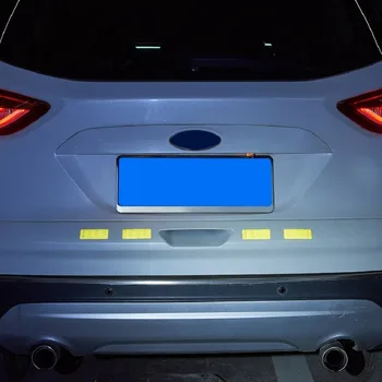 Automobilių Saugos šviesą Atspindintys Lipdukai PVC šviesą Atspindinčios Plėvelės Kvadrato Formos Įspėjimo Apšvietimo Lipdukas Lipnios Juostos