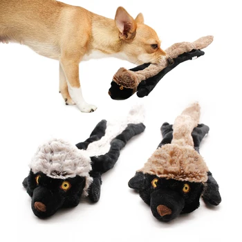 Voverė Formos Pet Piskliwy Žaislas Pliušinis Pet Kramtyti Bite Žaislai Interaktyvus Šuniukas Katės Mokymo Žaislas Minkštas Pet Molinis Šunų Kačių Dantų Cleaner