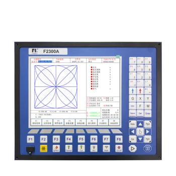 2-ašis CNC valdymo sistema F2300A už CNC liepsnos ir CNC plazmos pjaustymo mašinos