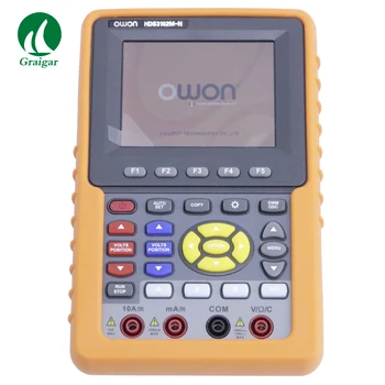 OWON HDS3102M-N Nešiojamą Scopemeter Multimetras Cymometer Dual Skaitmeninio Saugojimo Oscilloscope Pralaidumo 100MHz