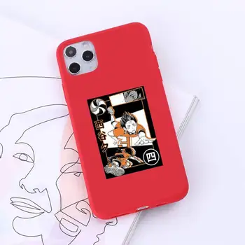 Oya Oya Oya Haikyuu Tinklinis anime Telefono dėklas Saldainiai Spalvos iPhone 6 7 8 11 12-os mini pro X XS XR MAX Plus