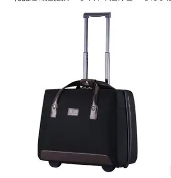 Moterys, atlikti rankinio bagažo Krepšys vežimėlio krepšys su ratukais, Geležinkelių Bagažo Krepšys salono Kelionės krepšys ratų kelionės bagažo lagaminas