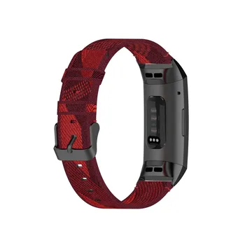 Nailono Džinsinio Watchband Diržu, Fitbit Mokestis 4/ 4SE/ 3/ 3SE Smart Žiūrėti Universalus Apyrankės Žiūrėti Dirželis Apyrankę Remontas Dalis