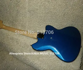 Mėlyna Kairę Ranka Elektrinė Gitara Raudonmedžio Fingerboard Aukštos Kokybės Didmeninės Gitaros