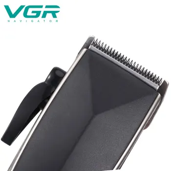 VGR V033 Plaukų Clipper Nerūdijančio Plieno Peilis, Naudojamas visame Pasaulyje Įtampos Triukšmo Mažinimo V-033