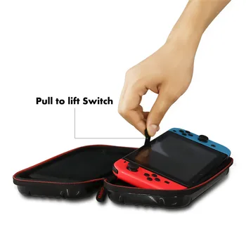 Nintendo Jungiklis Nešiojamų Apsaugos Kelionės dėklas Dėklas, skirtas jungikliui Konsolės Kietąjį Korpuso dėklą Su Priedais