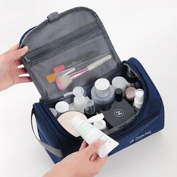 Namų kelionės nešiojamų saugojimo krepšys mažas mielas vonios kambarys organizatorius kosmetikos krepšys moterims neceser maquillaje neperšlampamas maišelis EA60SN