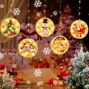 Kalėdų Kabo LED Šviesos Linksmų Kalėdų Dekoro Namuose Kalėdų 2020 Papuošalai Navidad Noel Laimingų Naujųjų Metų 2021