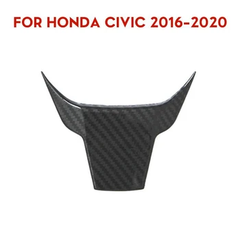 1pc Lūpų Padengti Rėmas Juodas Vairas Apdaila Priedai, Dalys Honda Civic 2016-2020