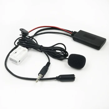 Biurlink Automobilį Galvos Vienetas CIC Bluetooth 5.0 Audio AUX Kabelis, Mikrofonas laisvų Rankų įranga Adapteris, skirtas BMW CIC Headunit Jungtis 12Pin