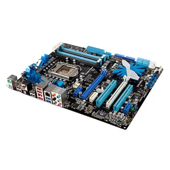ASUS P7P55D-E Pro motininė Plokštė LGA 1156 16GB DDR3 Intel P55 P7P55D-E Pro Darbalaukio Mainboard Systemboard PCI-E X16 Panaudota