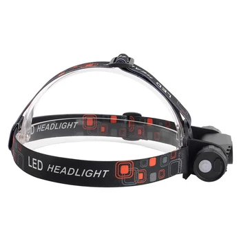1Set Mini IR Jutiklis LED Galvos Lempa USB Mokamas priekinis žibintas Camping Žvejybos TB Pardavimas