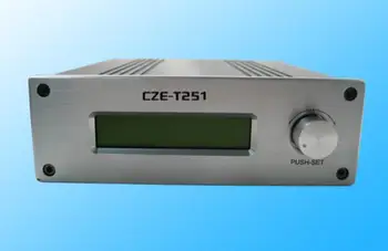 CZE-T251 FM siųstuvas FM Siųstuvas 0-25W Reguliuojamas 87-108MHz Mono Stereo PLL Transliacijos Stotis