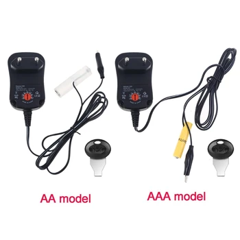 Reguliuojamas AA AAA Baterijos Eliminator ES Maitinimo Adapteris Pakeisti 2-8pcs Baterijos