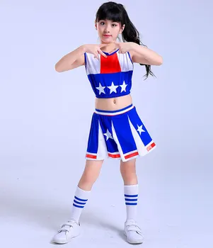 Berniukas Mokyklines Uniformas Berniukams Mergina Cheerleader Uniformas Vaikams Nudžiuginti Komandos Kostiumai Vaikas Klasės Calisthenics Mergina Cheerleaders Kostiumas