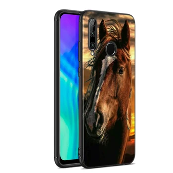 Silikono Padengti Mielas Veikia arklių Huawei P40 30 P20 Lite E Pro P Smart Z Plius 2019 P9 P10 Lite Telefono dėklas