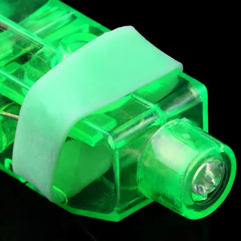 Karšto 4pcs Šalies LED Piršto Šviesos Lazerio Piršto Sijų Žiedo Degiklį Vestuvių Šventė Sumaišykite Spalvos Apdaila Apšvietimo karšto pardavimo