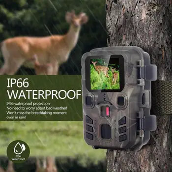 Belaidžio Takas Camera 12MP 1080P Medžioklės Lauko Laukinės gamtos Kameros Vandeniui Mini301 Naktinio Matymo Kamera