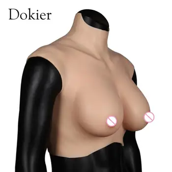 Dokier Silikono Fake Boobs Tikroviškas Krūties Formos Crossdressing Drag Queen Shemale Crossdresser Transseksualų C D E H Taurė