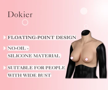 Dokier Silikono Fake Boobs Tikroviškas Krūties Formos Crossdressing Drag Queen Shemale Crossdresser Transseksualų C D E H Taurė